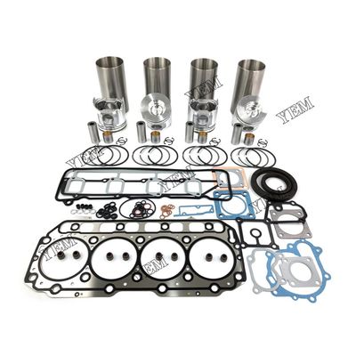 For Yanmar Overhaul Kit With Gasket Set 4TNE106 Diesel engine