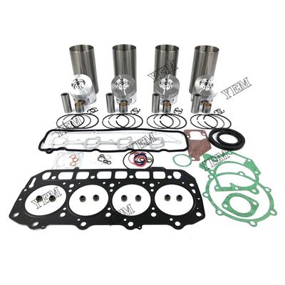 Overhaul Kit With Gasket Set For Yanmar 4TNE98 Diesel engine