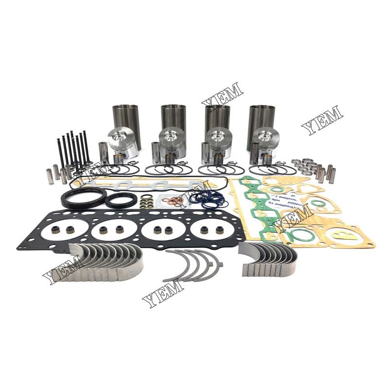 4D84-3 Overhaul Rebuild Kit for Yanmar Komatsu Excavator engine parts