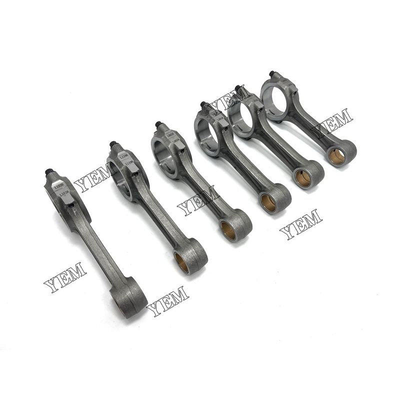 6D95 Connecting Rod Excavator Engine Parts For Komatsu