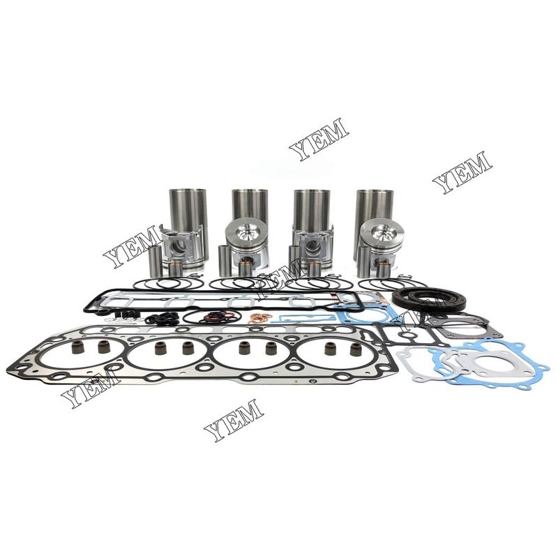 For Yanmar Overhaul Kit With Gasket Set 4TNE106 Diesel engine