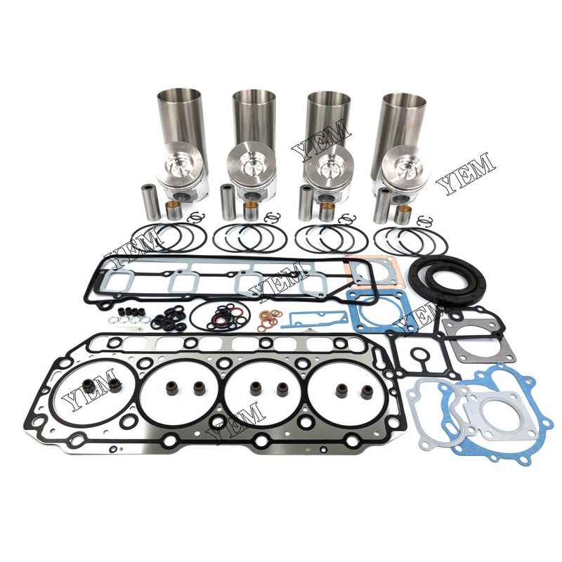 For Yanmar Overhaul Kit With Gasket Set 4TNE106 Diesel engine